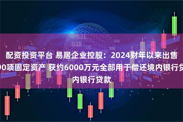 配资投资平台 易居企业控股：2024财年以来出售超90项固定资产 获约6000万元全部用于偿还境内银行贷款
